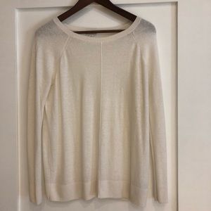 Gap light sweater. Cream color. Size S
